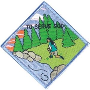 Picture of GSUSA To Serve God Patch Segment: Anchor Patch