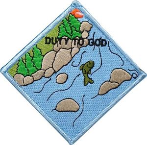 Picture of BSA Duty to God Patch Segment: Fish