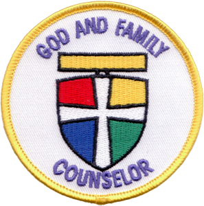 Picture of God & Family Counselor Patch