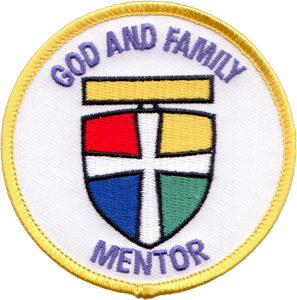 Picture of God & Family Mentor Patch