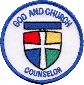 Picture of God & Church Counselor Patch