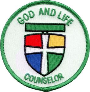 Picture of God & Life Counselor Patch