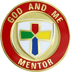 Picture of God & Me Mentor Pin