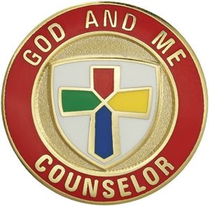 Picture of God & Me Counselor Pin