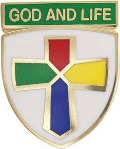 Picture of God & Life Pin