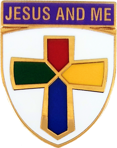 Jesus and Me Pin
