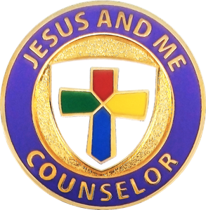 Jesus and Me Counselor Pin