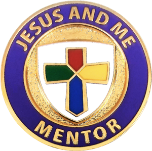 Jesus and Me Mentor Pin