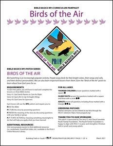 Picture of Birds of the Air Curriculum Pamphlet (PDF)