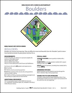Picture of Boulders Curriculum Pamphlet (PDF)