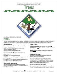 Picture of Trees Curriculum Pamphlet (PDF)