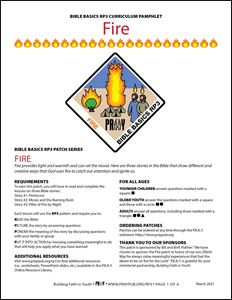 Picture of Fire Curriculum Pamphlet (PDF)