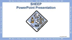 Picture of Sheep PowerPoint Presentation