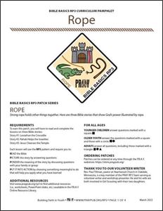 Picture of Rope Curriculum Pamphlet (PDF)